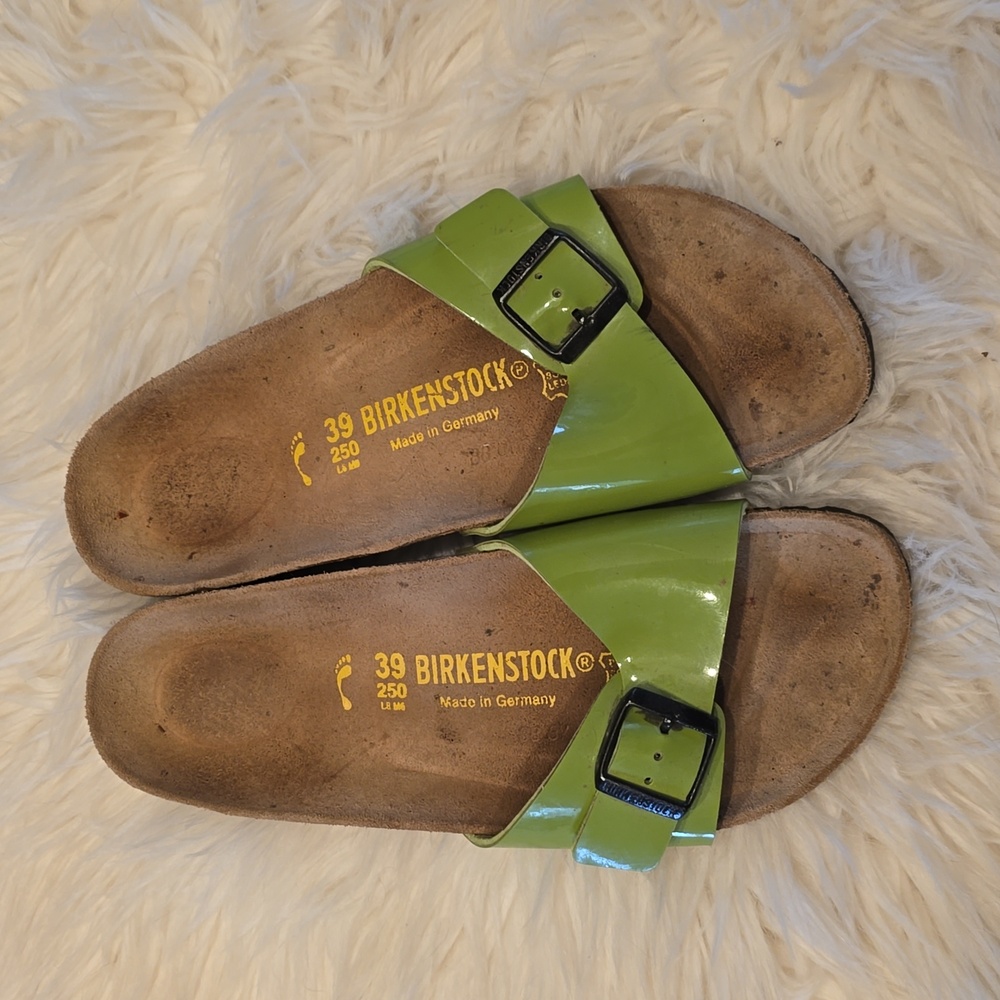 Cute green Birkenstock